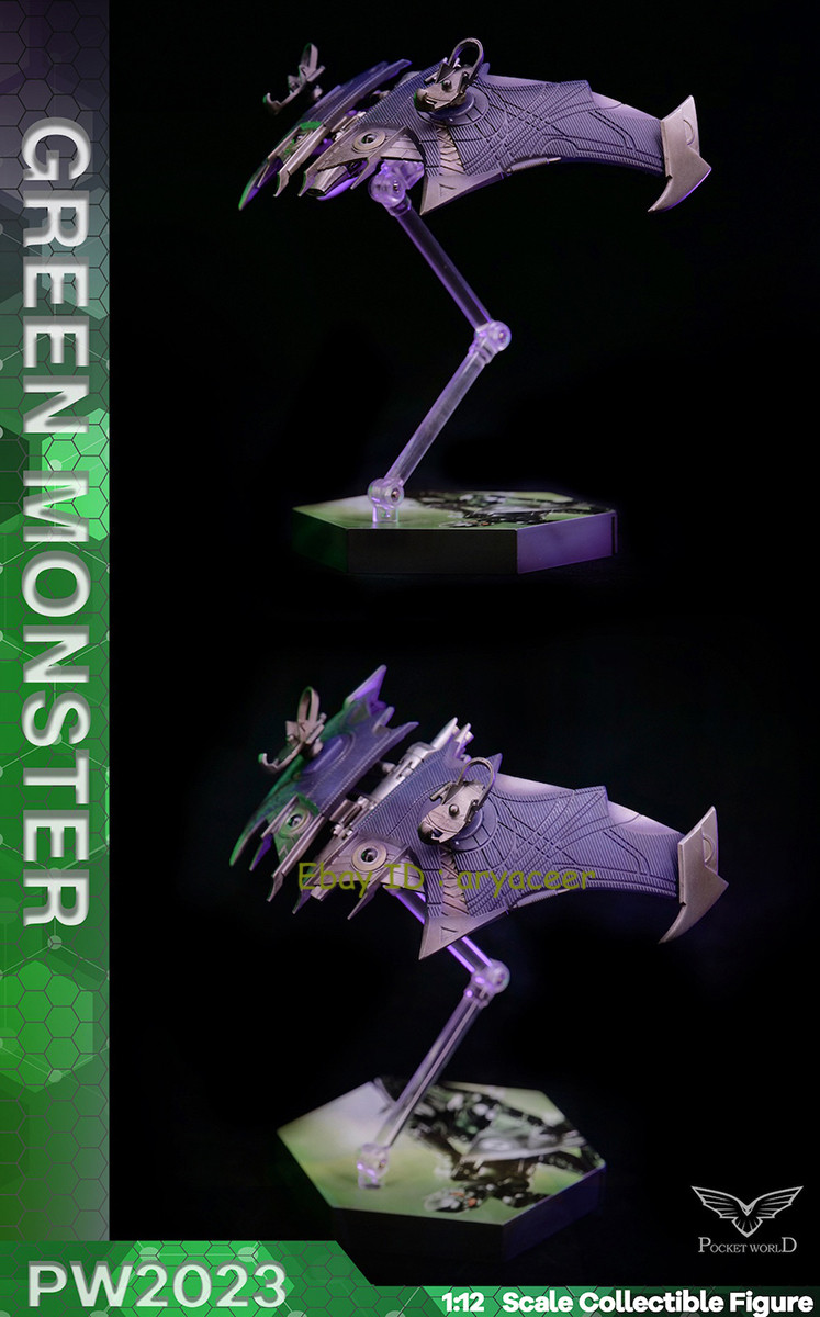 Pocket World Green Monster 1/12 フィギュア PWTOYS Pocket World PW2023 Green Goblin 1.0 Ver 1/12 Action Figure