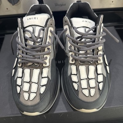 Amiri Bone Runner Black Sneakers Size 43eu/10us