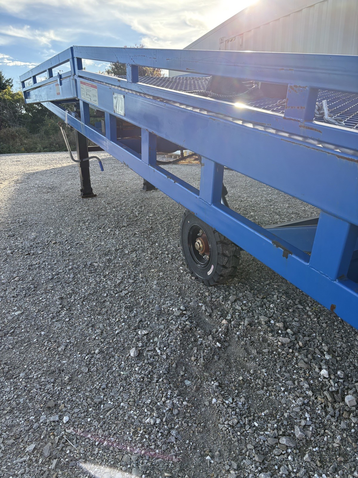 Yard Ramp 10,000 lb Capacity Portable Loading Dock Ramps 37'Lx7'W ...
