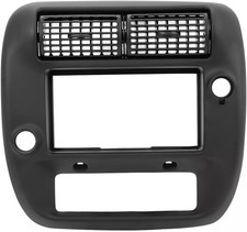 Center Dash Radio Ac Bezel Panel For 1997-2006 Ford Rangerexplorer - Black Center Dash Radio Ac Bezel Panel For 1997-2006 Ford Rangerexplorer - Black