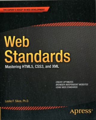 Sikos - Web Standards Mastering HTML5 CSS3 und XML - neues Taschenbuch - N555z