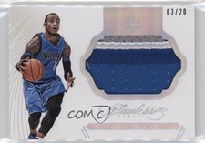 2014-15 Panini Flawless Patch 3/20 Monta Ellis #PT-ME Patch 3d3