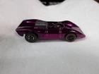 Hot Wheels Ferrari 312P 1969 Purple Diecast Car Vintage Redline Toy