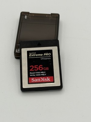 SanDisk 256GB Extreme PRO CFexpress Type B Memory Card