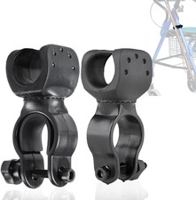 Cane Holder for Drive Rollator, Walker, Wheelchair - Universal Crutches Stick Br