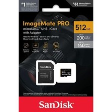 512GB SanDisk ImageMate PRO MicroSDXC