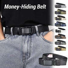 Money-Hiding Belt Cash Anti Theft Belt Waist Bag Portable Hidden Money Strap
