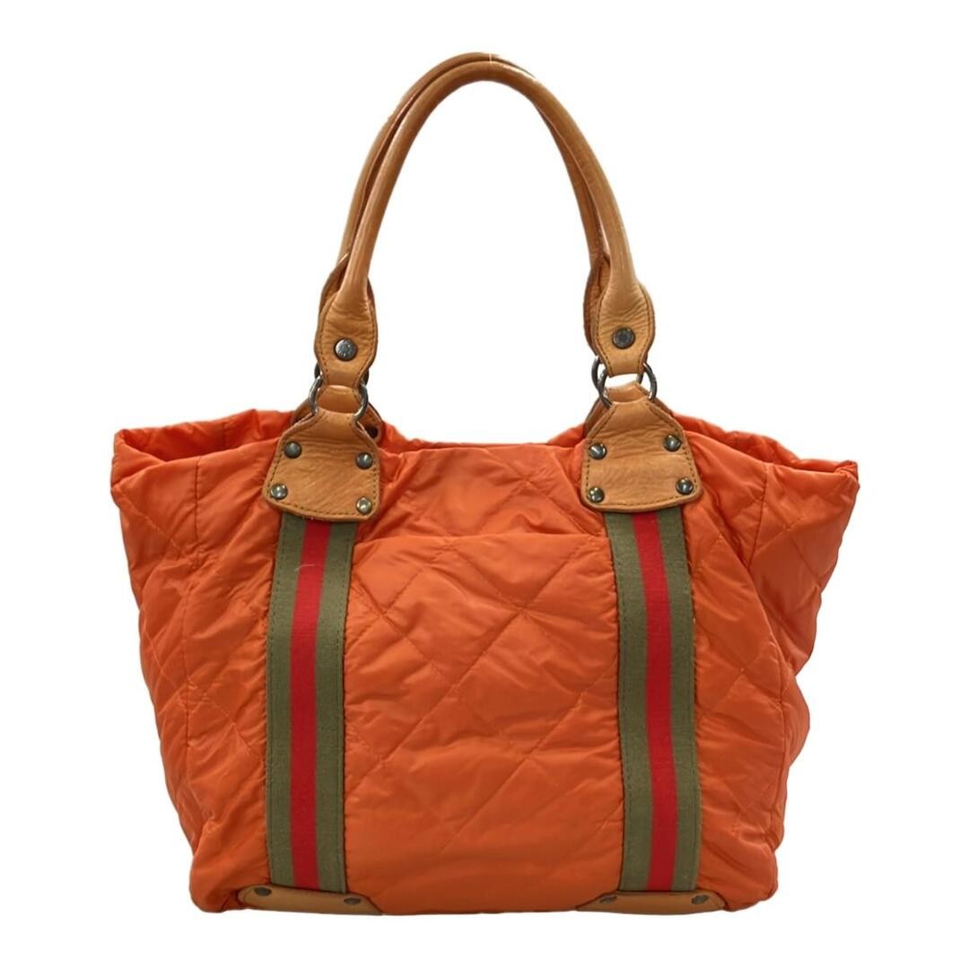 Russet tote bag ladies' damage details ・Overall: thin dirt ・Handle: scratch e75