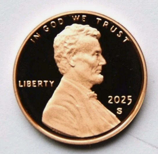 2025-S Lincoln Shield 1 One Cent Proof San Francisco Mint Penny RARE D&P BU cent