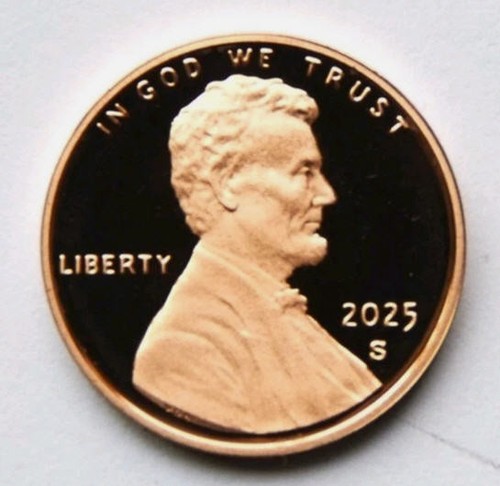 2025-S Lincoln Shield 1 One Cent Proof San Francisco Mint Penny RARE D+P BU cent
