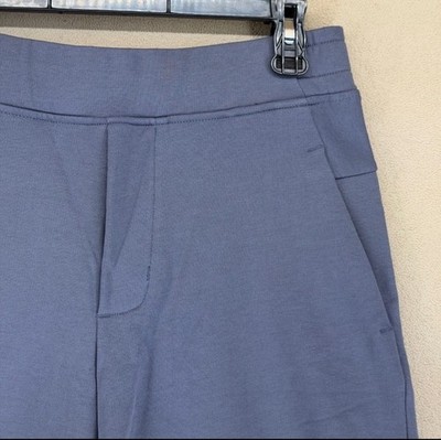 On Cloud Men s Sweat Shorts Gray Blue Performance Gear Drawstring  Size M NWOT