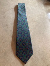 Vintage 90s Zegna Multi Colored Mens Tie/Necktie