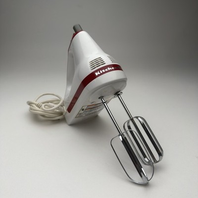 Kitchenaid 9 speed hand mixer - Red Stripe - Used