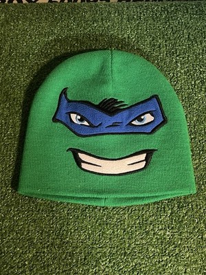 TMNT Raphael & Leonardo 2014 Nickelodeon Reversible Beanie