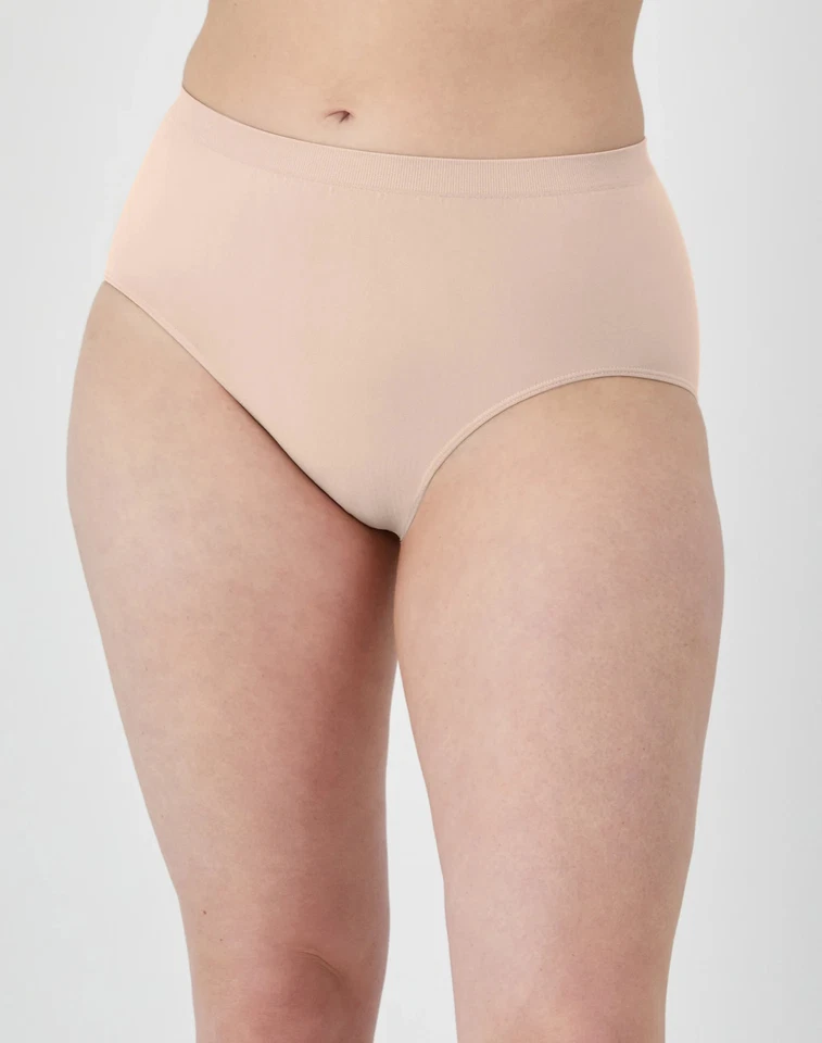 Bali Comfort Revolution Brief Panties Seamless Microfiber Comfort Flex Panty 803