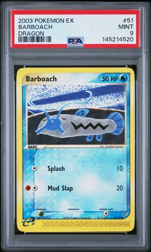 Barboach graded PSA 9 for sale on eBay
