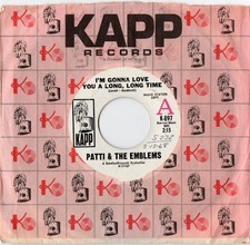 ORIGINAL NORTHEN SOUL PATTI & THE EMBLEMS -  I'M GONNA LOVE YOU A LONG LONG TIME