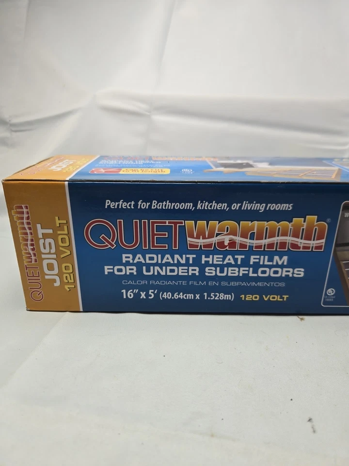 Quiet Warmth Radiant Heat Film For Floating Floors 16'' X 5' BRAND NEW - Image 2 of 4