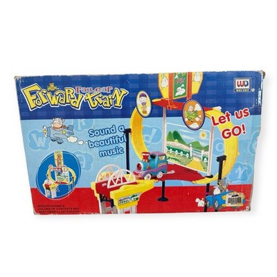 Vintage Wei Dey Forward Railcar Train Playset - Musical Electric Toy Train