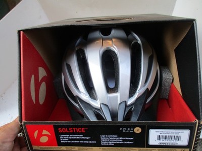 Bontrager Sonnenwende Helm Erwachsene Silber Universal Neu