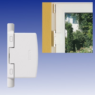 Fenstersicherung Scharnierseitensicherung ABUS FAS97 W weiß