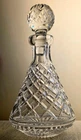 Alana Roly Poly Decanter & Stopper by Waterford Crystal Excellent, Signed, Vtg.