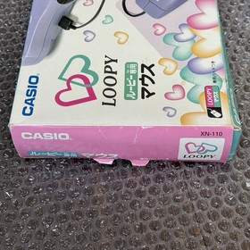 Casio Loopy Official Mouse Controller + Pad In Box XN-110 Tested JPN | US SELLER