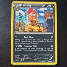 Scrafty 74/99 Holo Rare Next Destinies Pokemon NM