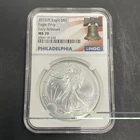2025 (P) $1 1 oz Silver Eagle with Eagle Privy NGC MS70 Early Releases