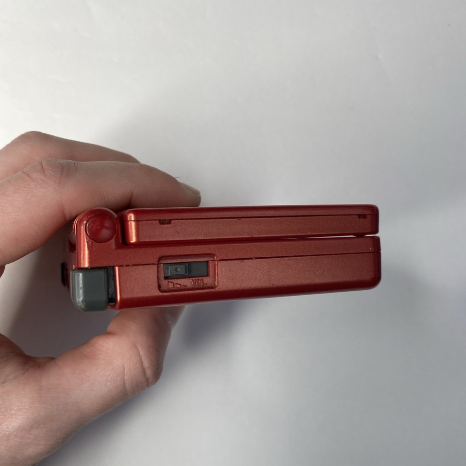 Gameboy Advanced sp GBA Flame Red Ags-001 Tested US Model | eBay