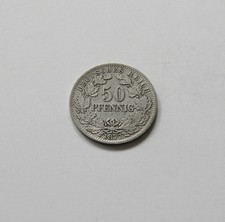KAISERREICH: 50 Pfennig 1877 D, J. 8, sehr sch&ouml;n, III.
