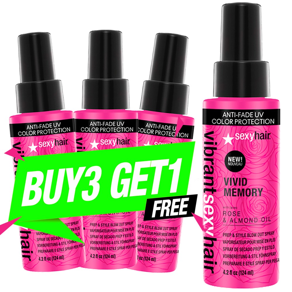 Vibrant SexyHair Vivid Memory Prep 4.2 oz - Buy 3 Get 1 Free