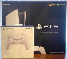 Sony PlayStation 5 Slim Digital Edition 1TB w Extra Controller*BRAND NEW SEALED*