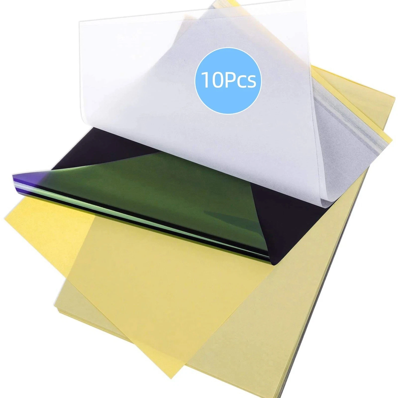 Tattoo Transfer Paper Stencil Thermal Carbon Copy Paper For 10/30/50/100Pcs image 1