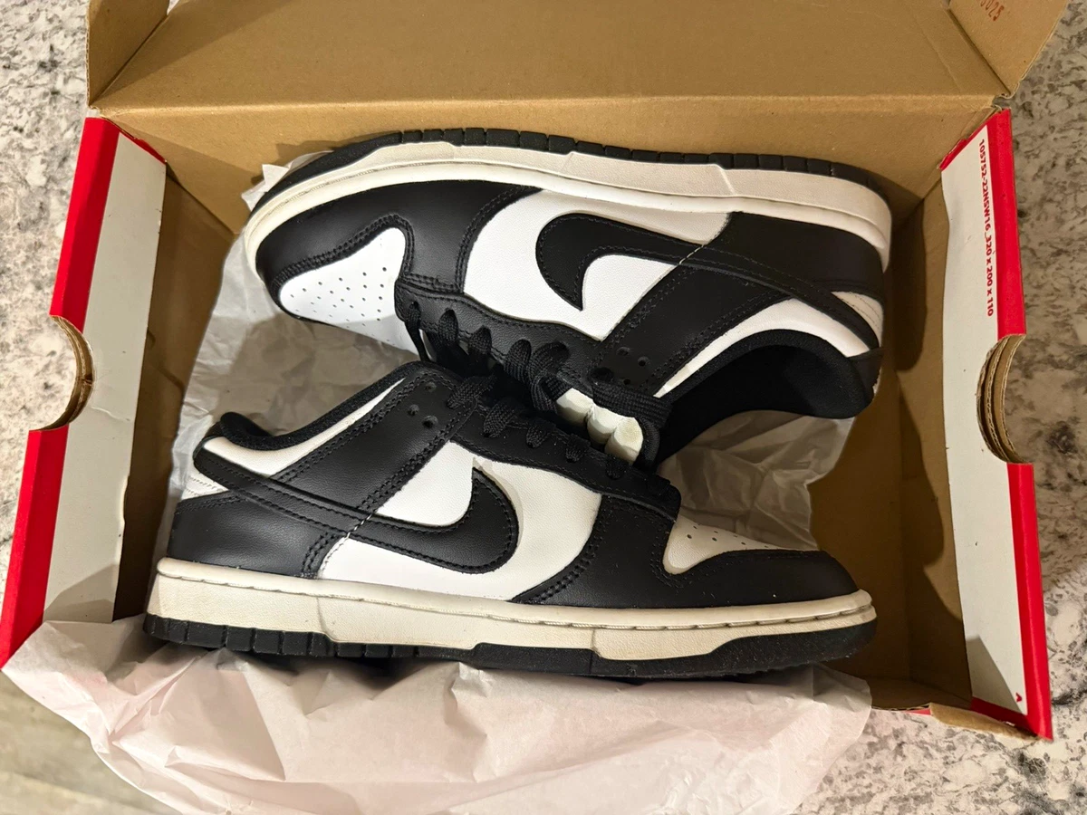 Nike Dunk Low White Black W for sale | eBay