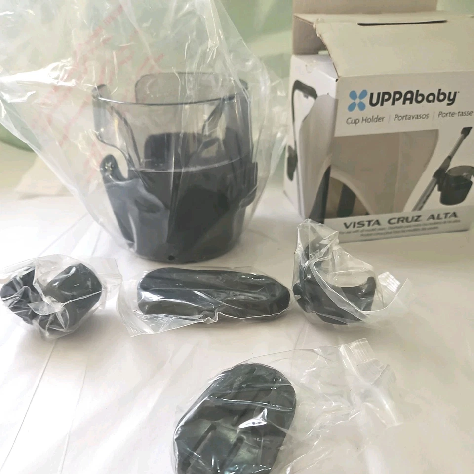 Carrinho Uppababy Vista / Cruz / Alta porta-copos caixa aberta - Imagem 3 de 4