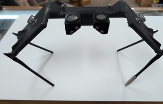 WWII/2 era US Magnifying Mirror stereoscope model #SF 1 in box NOS