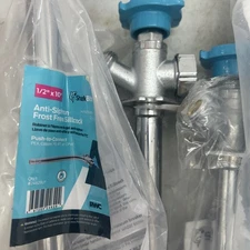 Sharkbite 1/2” T X 3/4” S X 10” Anti Siphon Frost Free Silcock