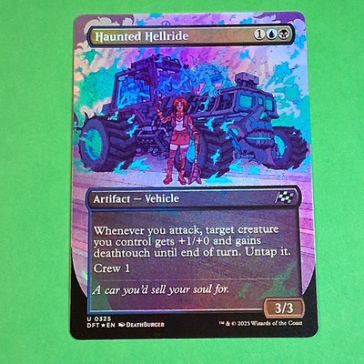 MTG Haunted Hellride DFT 325 Englisch Foil Uncommon (6034)