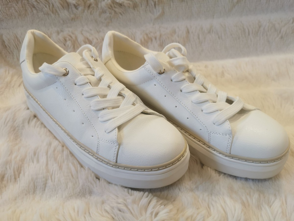 Leather Trainers Newlook White Trainers New Look White Leather