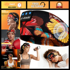 Wireless Bluetooth Sleep Headphones Headband - Sports Earphones with Microphone,