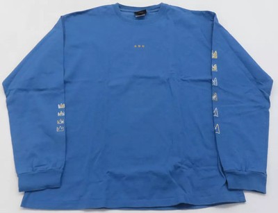 T-shirt King Gnu STITCHED LOGO LONG SLEEVE TEE (long sleeve T-shirt) Navy XL