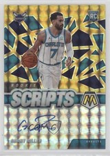 2020-21 Panini Mosaic Rookie Scripts Gold Prizm Grant Riller #RS-GRL Auto d1r