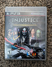 Injustice: Gods Among Us Ultimate Edition PS3 (2013) T CIB Manual Multiplayer