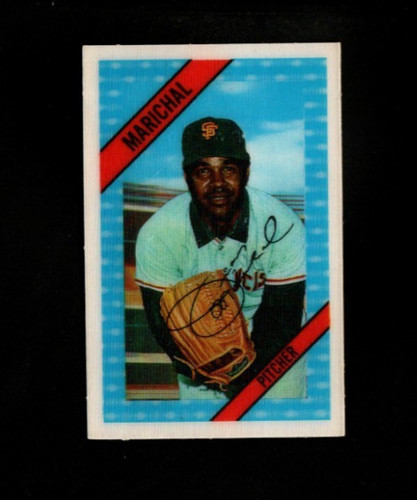 Juan Marichal #47 1972 Kellogg's card