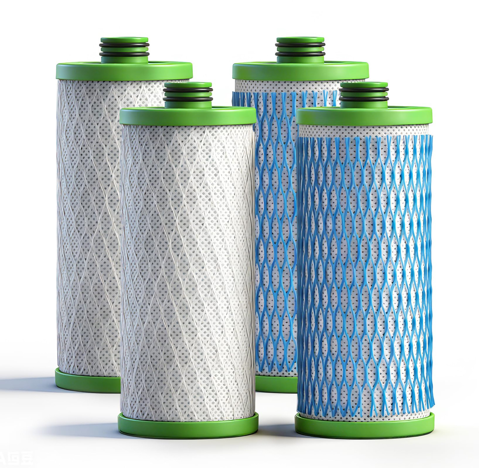 2 Stage AO-US-200-R Replacement Filters Compatible with A. O. Smith 4-Pack