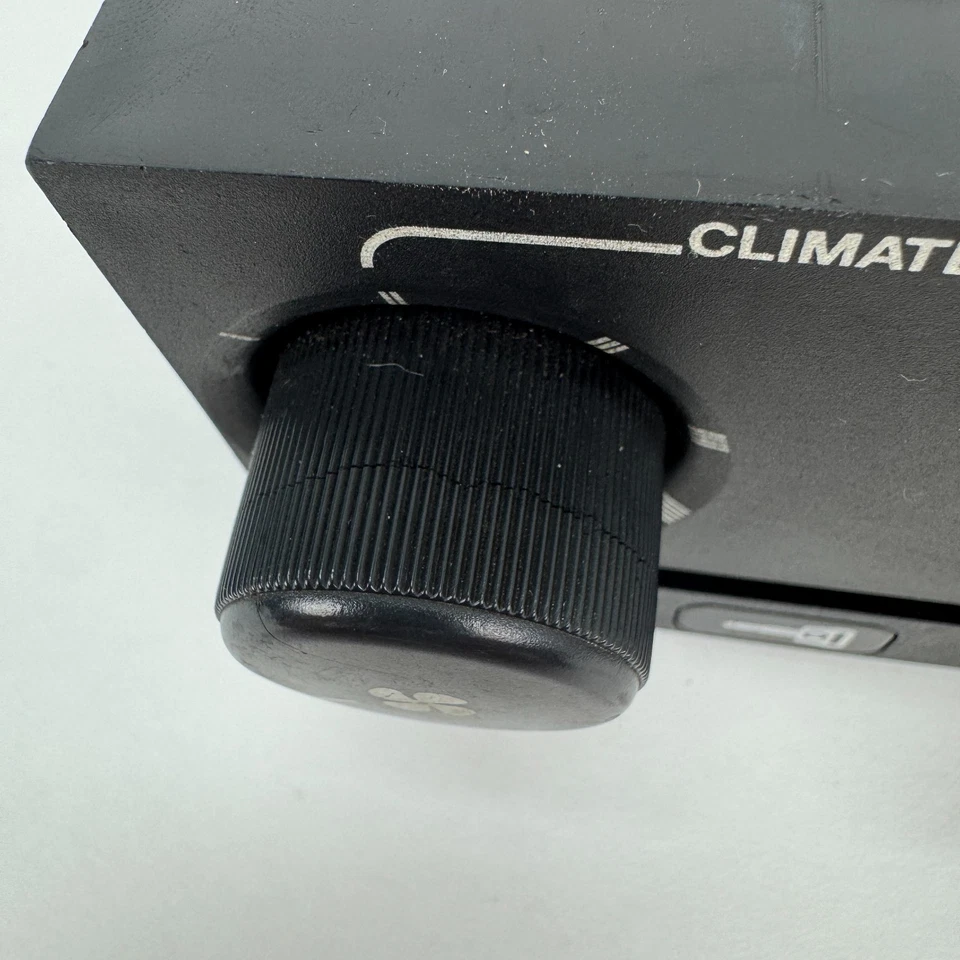 Interruptor de control de clima de consola central delantera Porsche 930 911 1977-1989 OEM AIRE ACONDICIONADO Foto 4 de 4