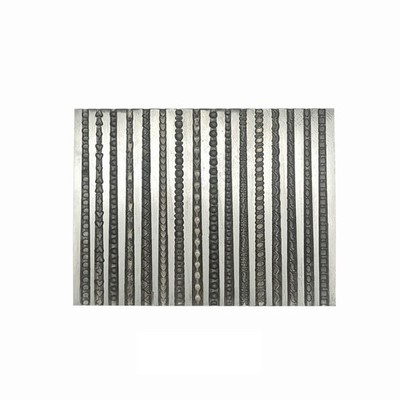 16 in 1 Pattern Wire Impression Design Die | Design #4 | Wire Making Wire Bangle