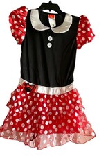 Disney MINNIE MOUSE Dress Costume Girl's Size Med / Large