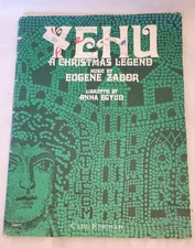 YEHU A CHRISTMAS LEGEND Songbook Pagent 1975 Opera Play Holiday Music Songs 